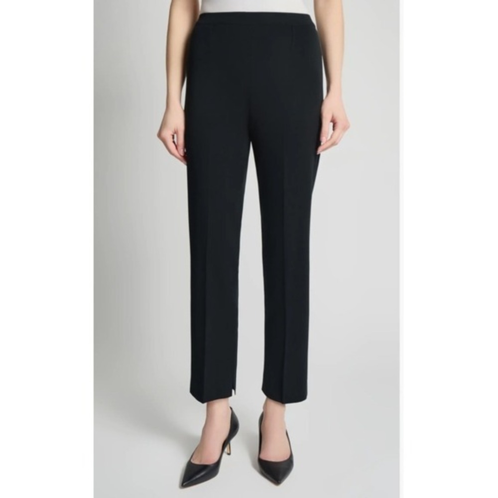 Ming Wang‎ Black Knit Pants Bundle Set of 2 Pull On Straight Leg XL Acrylic
